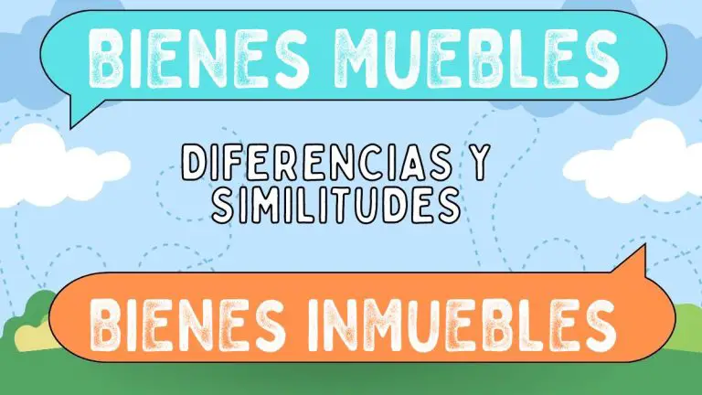 Diferencias Entre Bienes Muebles Y Bienes Inmuebles