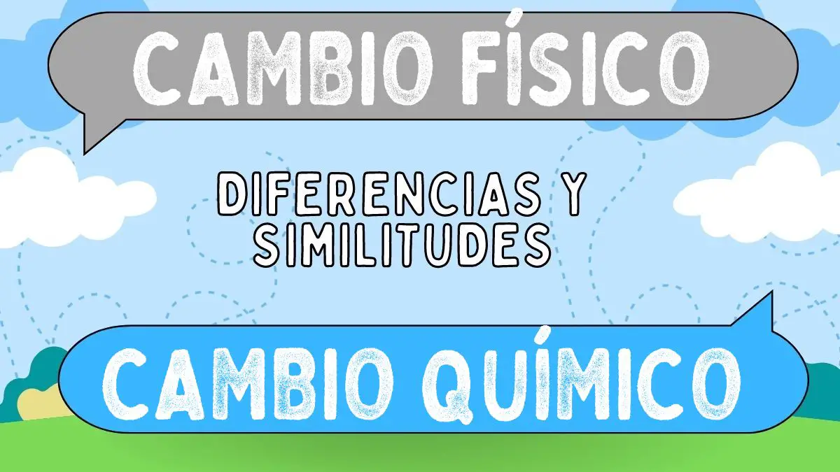 Diferencias Entre Cambio F Sico Y Cambio Qu Mico