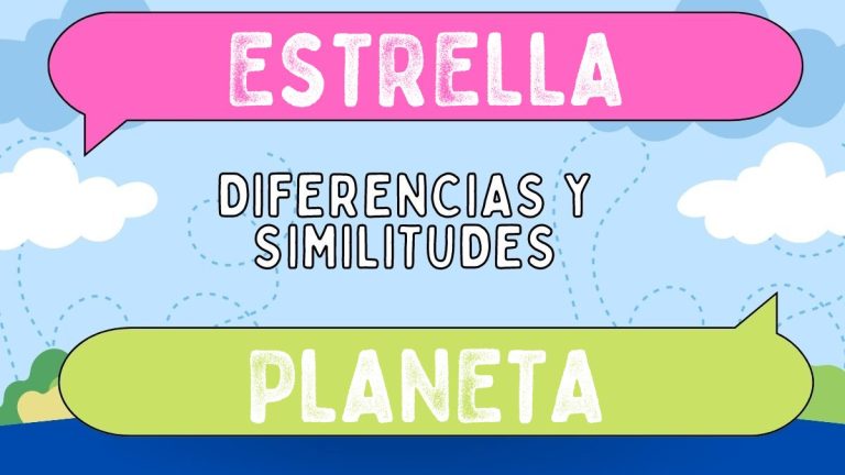 Diferencias Entre Estrella Y Planeta