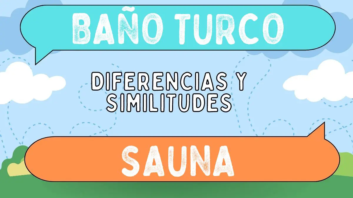 Diferencias entre baño turco y sauna