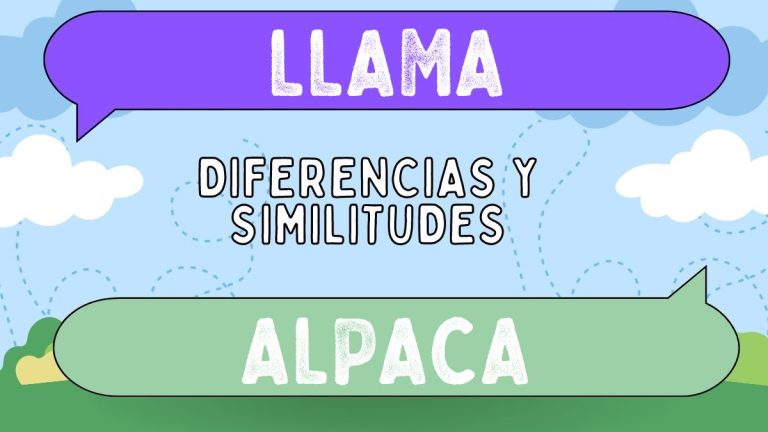 Diferencias entre llama y alpaca