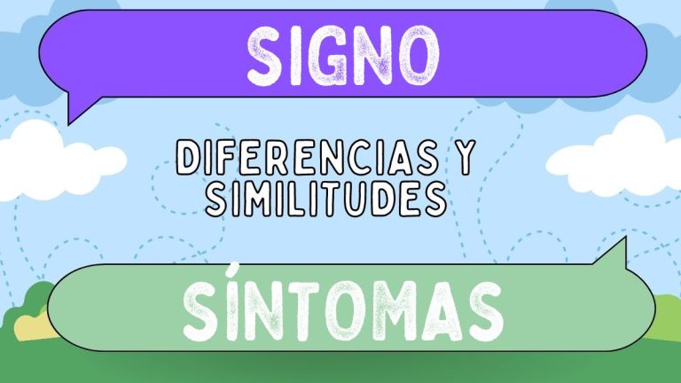 Diferencias Entre Signo Y Síntomas